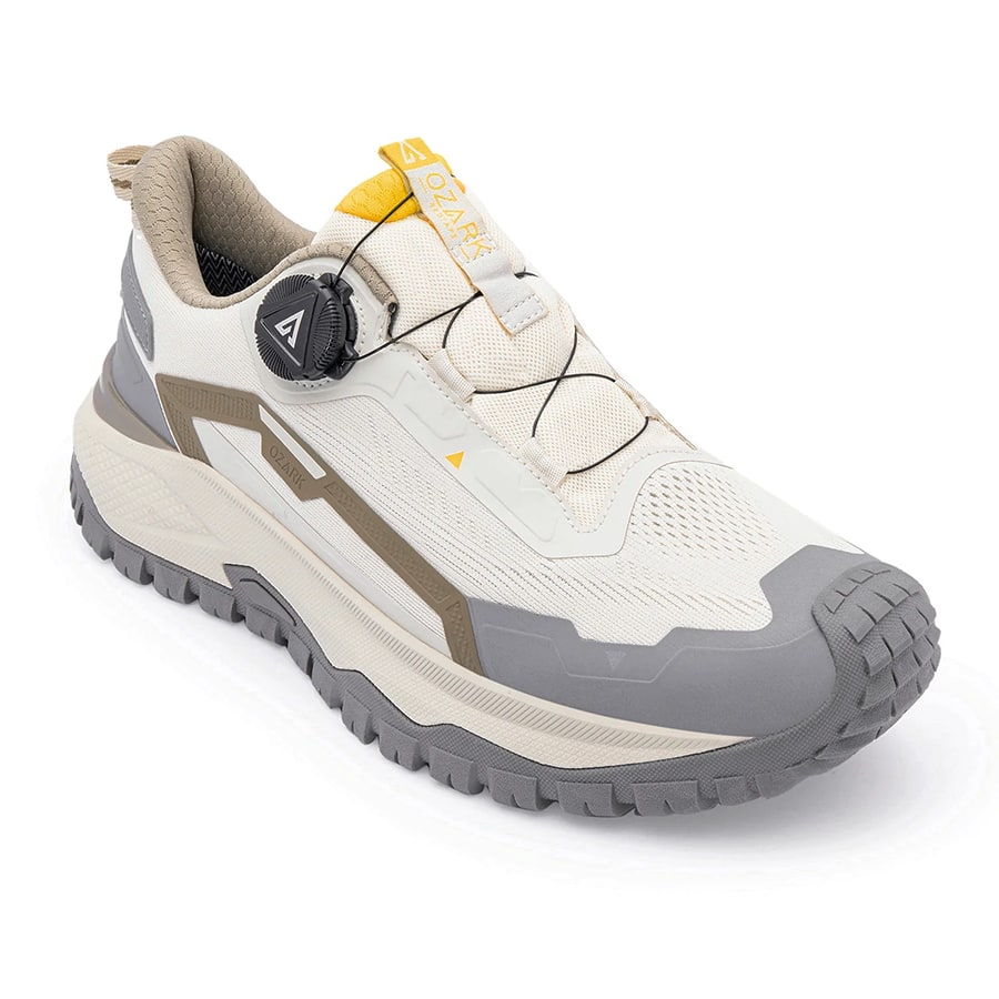 Off White Hiking Shoes for Men | Low-Cut Outdoor