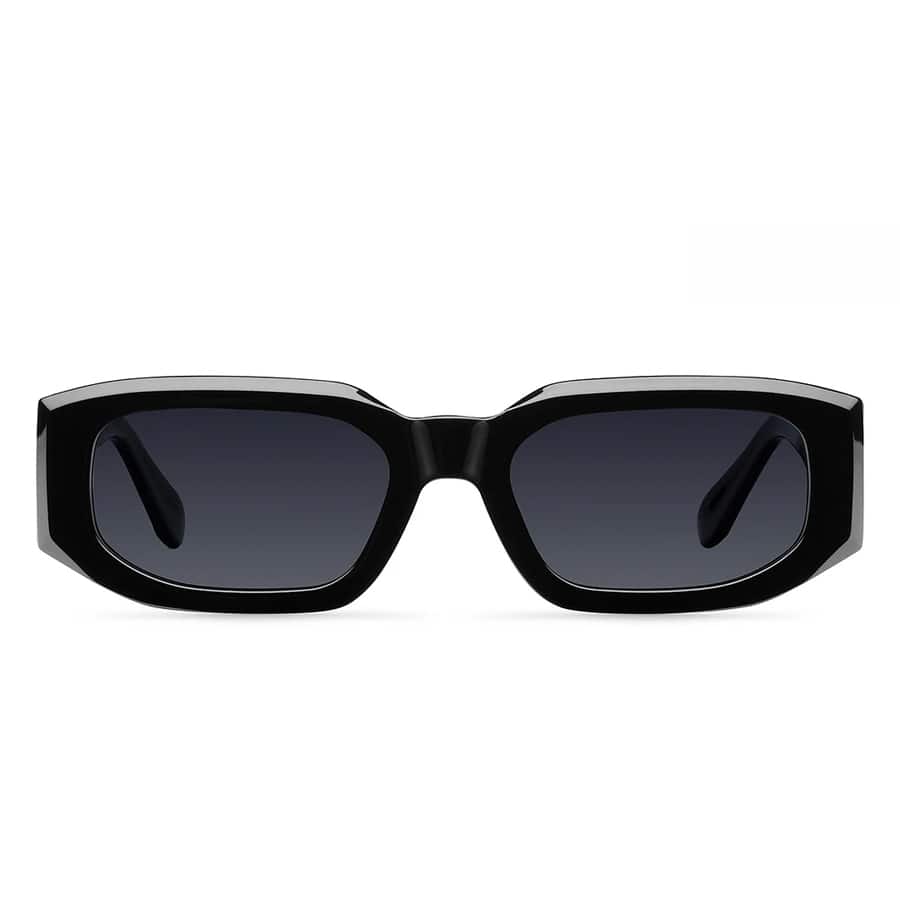Black Full Rim Geometric