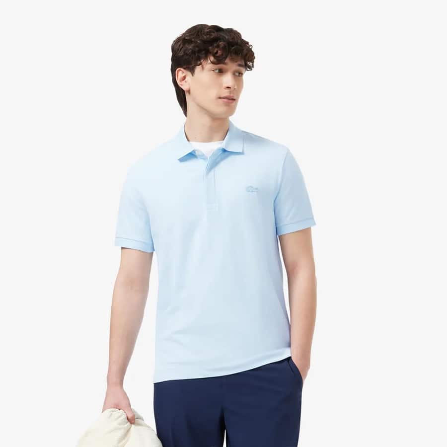 Regular Fit Paris Stretch Pique Polo Shirt