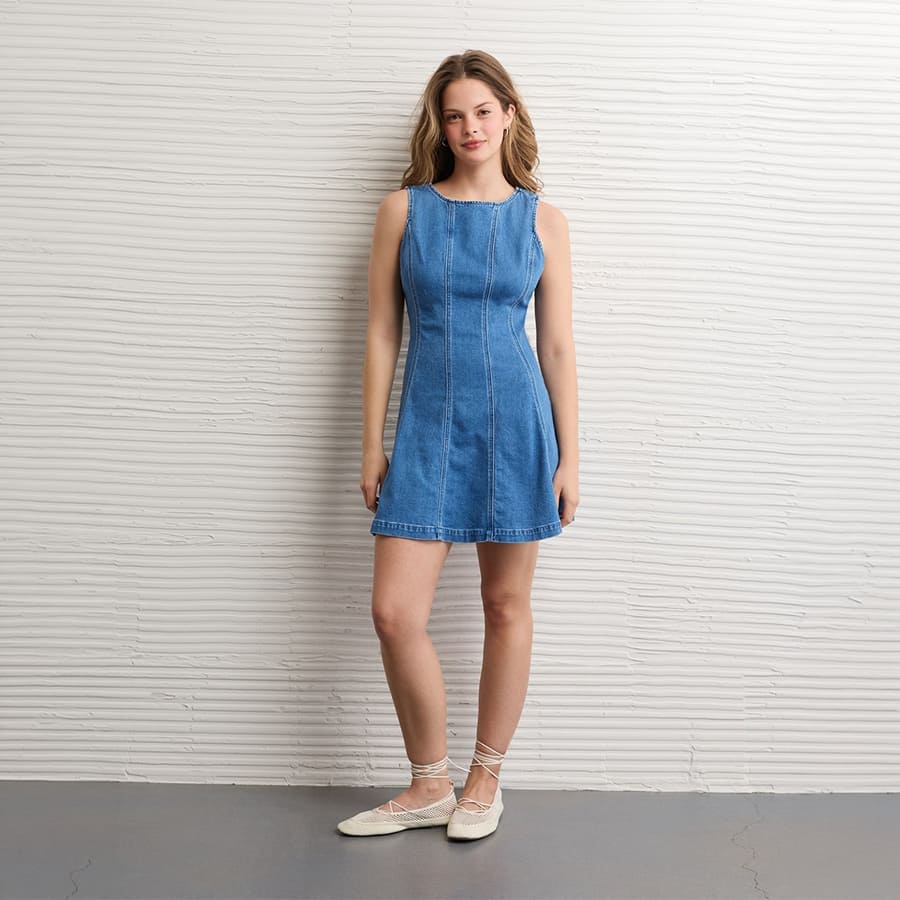 Denim Mini Dress