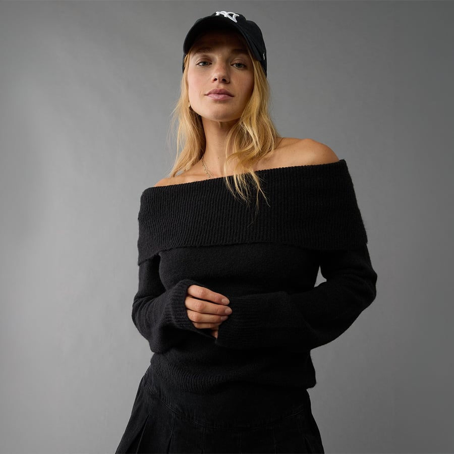 Whoa So Soft Off-The-Shoulder Sweater