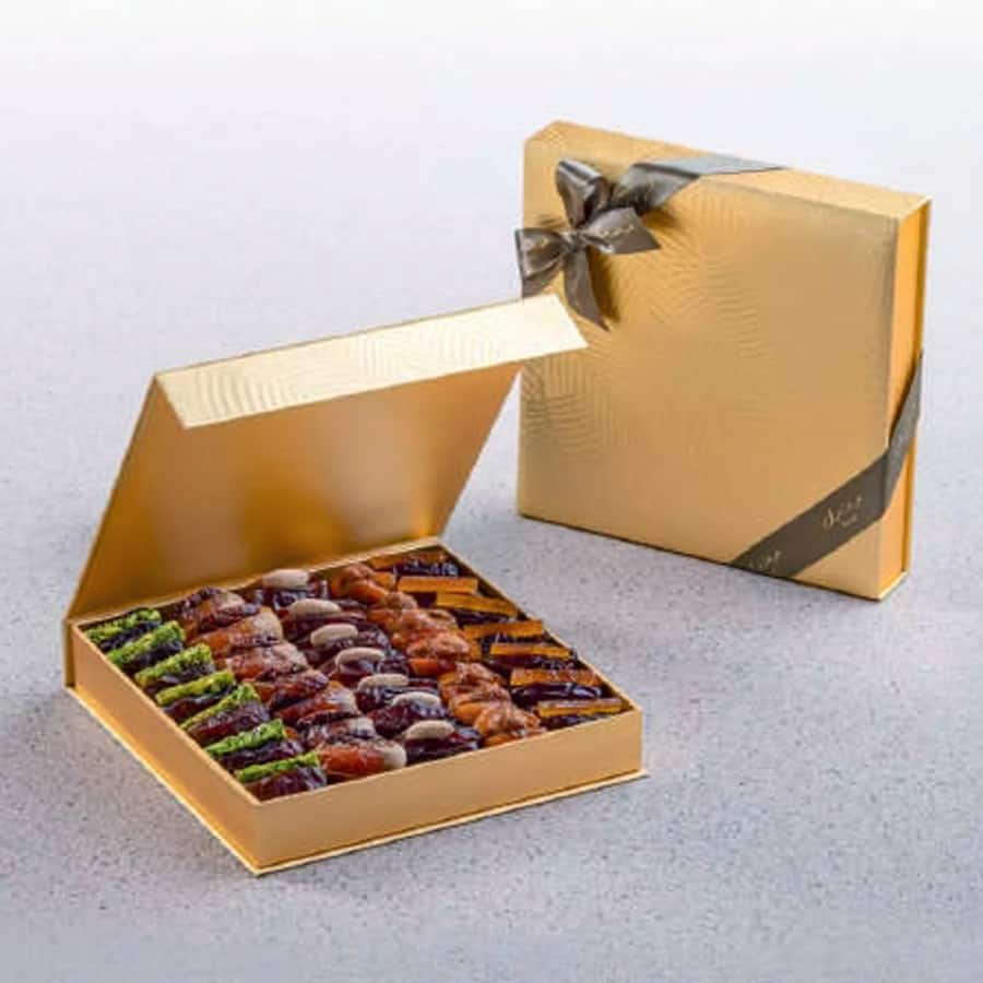 gold palm square medium - 550gms