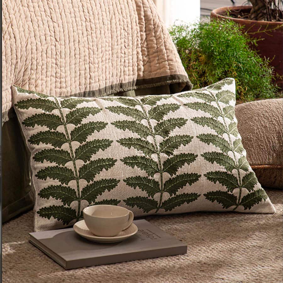 Lumbar Wild Fern Green