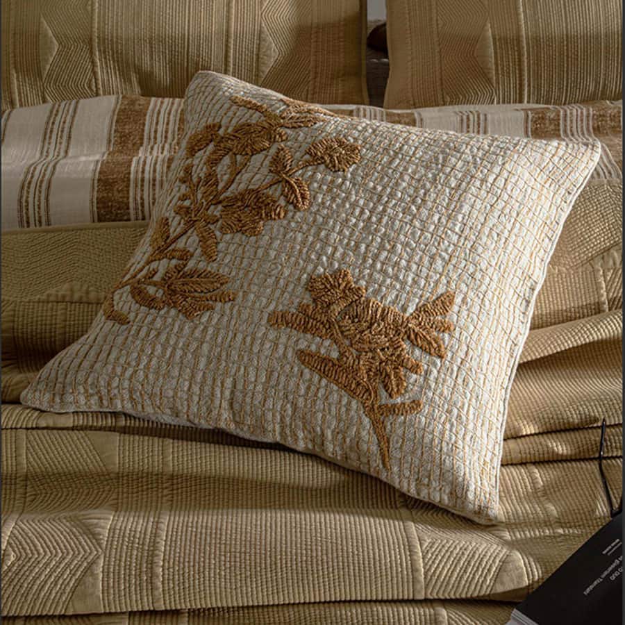 Cushions Organic Bloom Natural