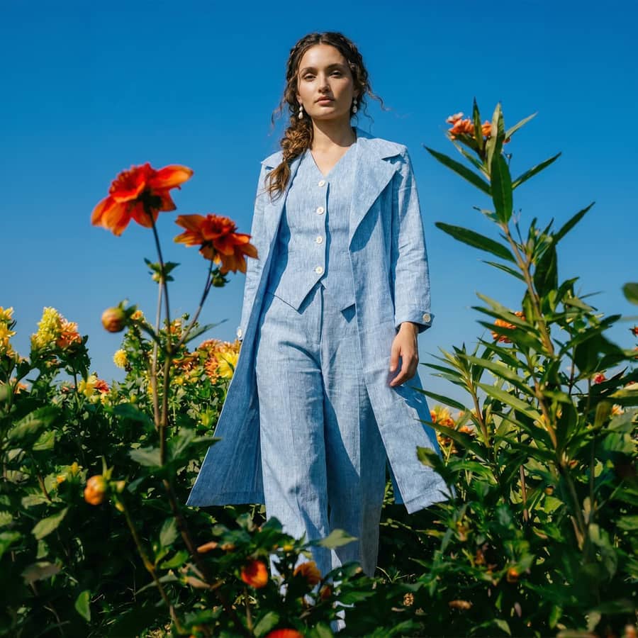 Wildberry Cotton Linen Co-ord Set