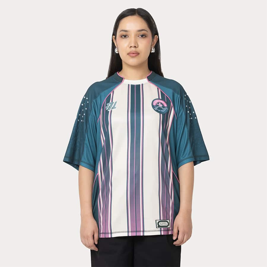 Gully 17 Jersey - Tezz Green (Crew Neck)