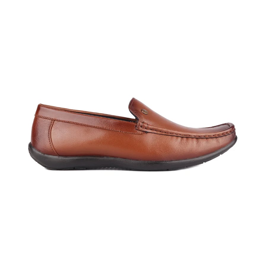 Red Chief Tan Formal Loafer Shoes