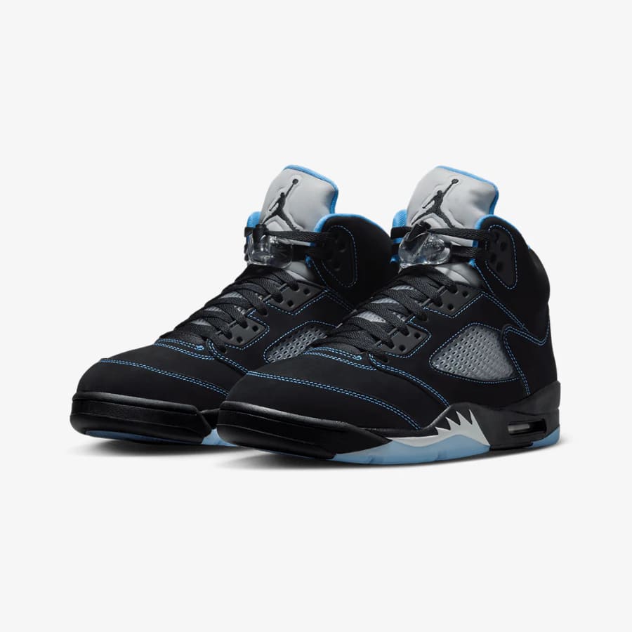 AIR JORDAN 5 "BLACK CAROLINA"