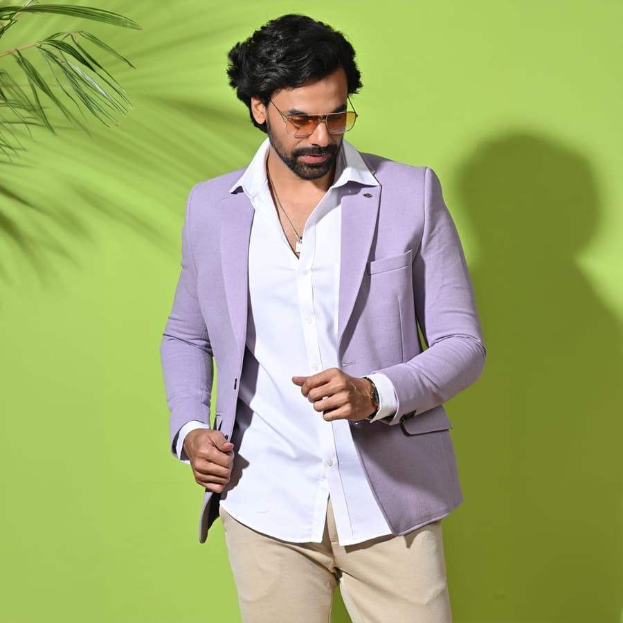 Casual Slim Fit Blazer For Men