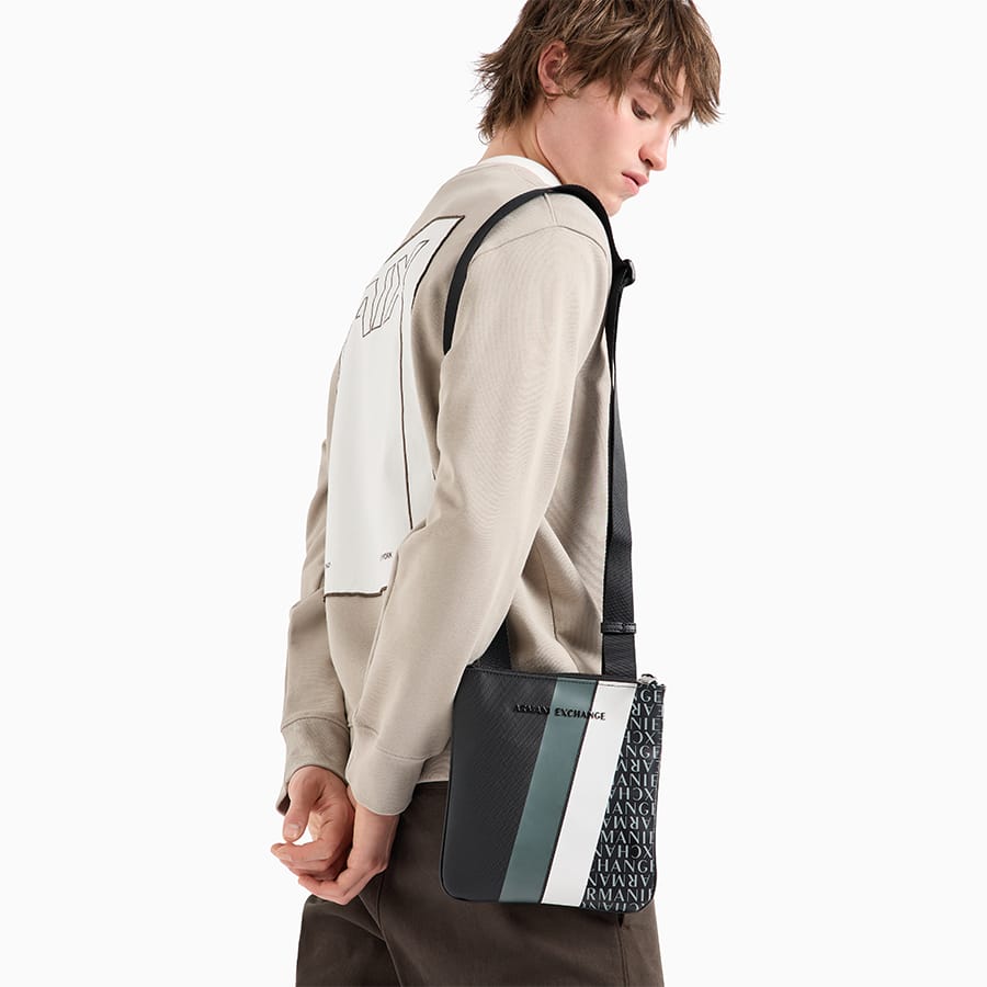 Dylan Black / Agave Green Crossbody