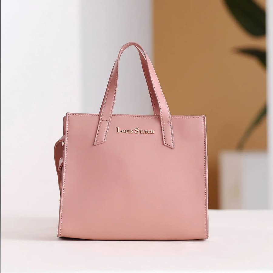 Stylish Pink Ladies Satchel Handbags for Women