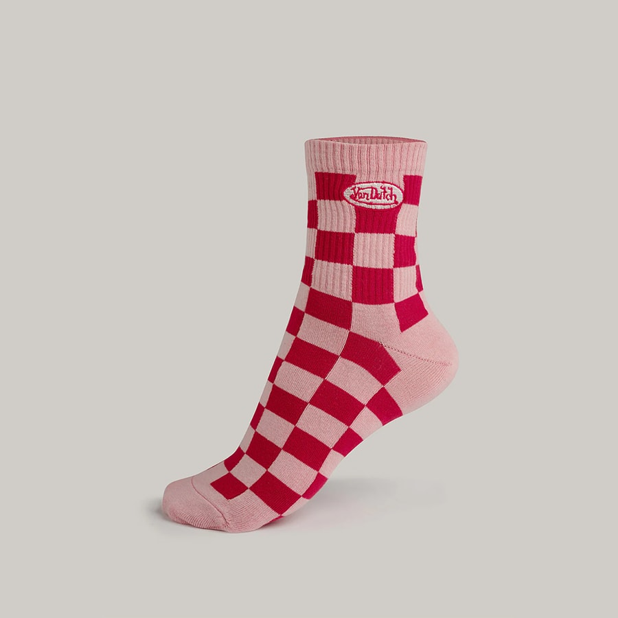 Von Dutch Candy Check Socks