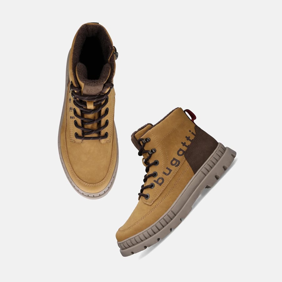 Pallario beige comfort casual boots