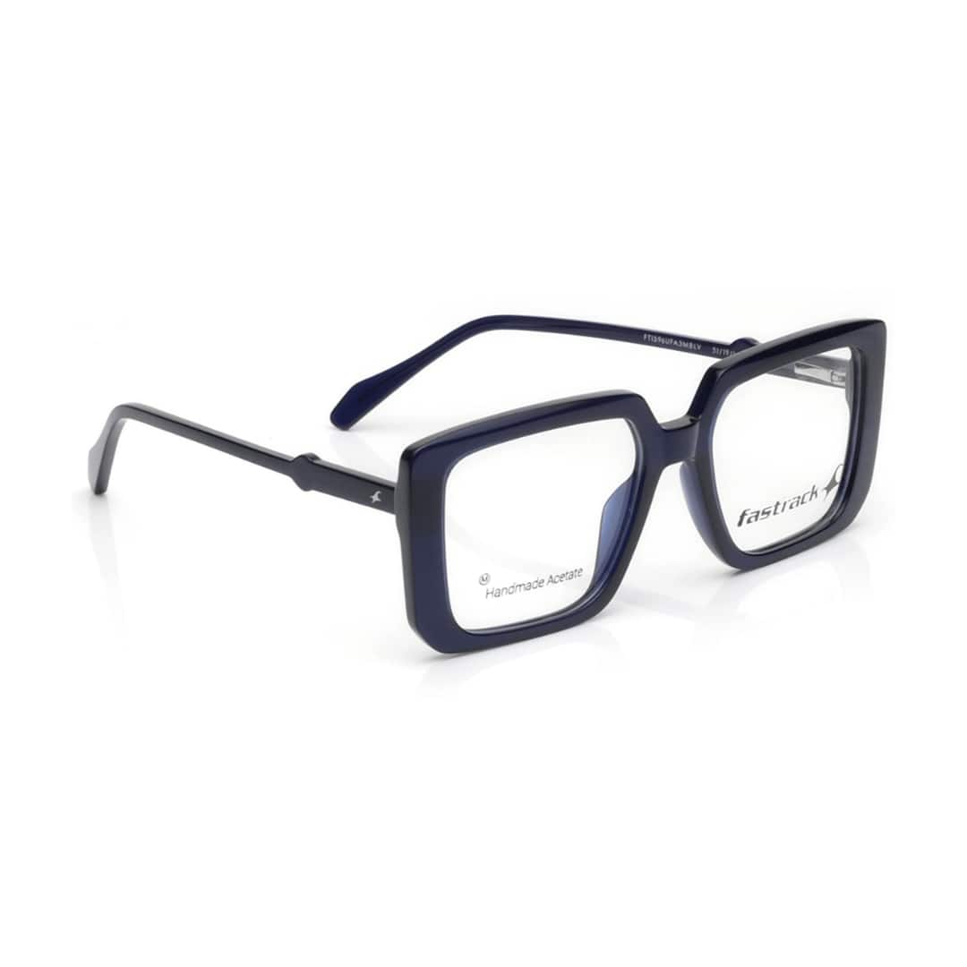 Fastrack Blue Square Eyeglasses for Men and Women