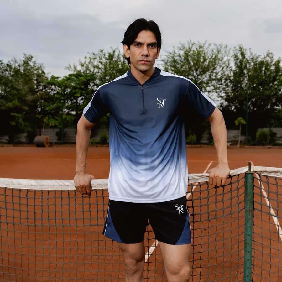 STRUCT SPORTS PERFORMANCE HALF ZIP - GREY