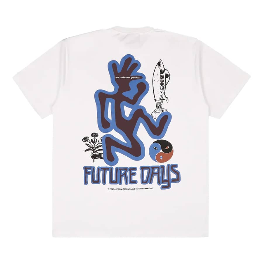 + GRAMICCI FUTURE DAYS TEE 'WHITE'