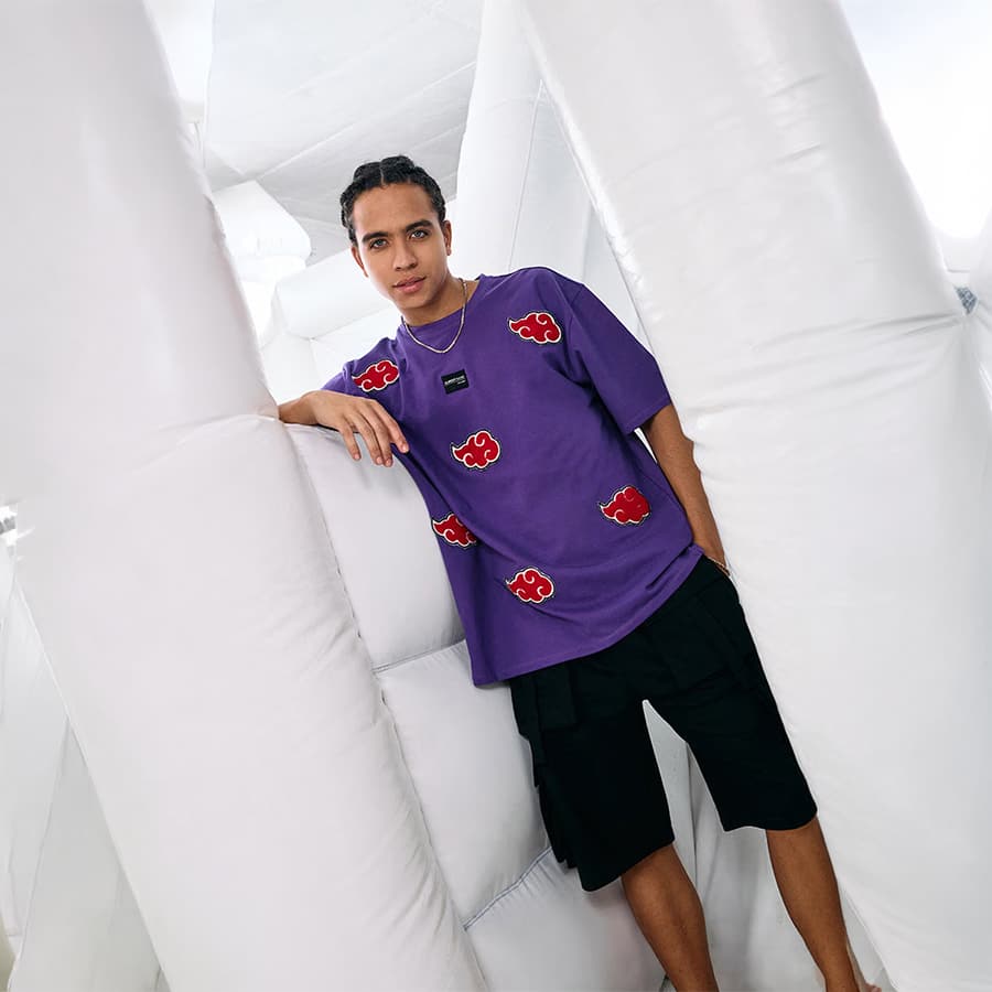 Purple Naruto Men's T-Shirt