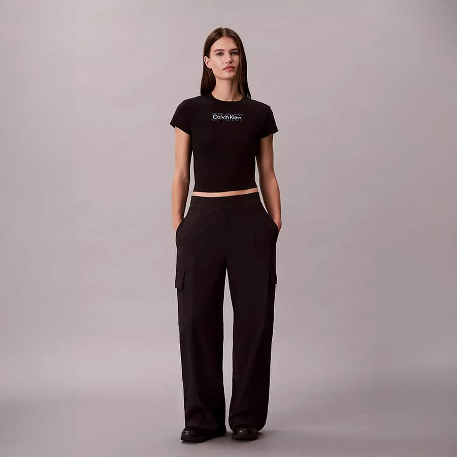 Commuter Wide Leg Cargo Pants