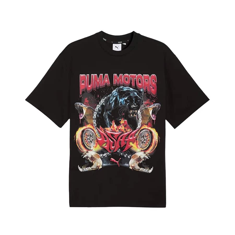 Puma + Asap Rocky Motors Tee 'Black'