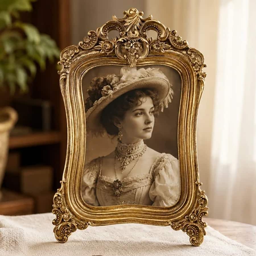 Regal Victorian Photo Frame