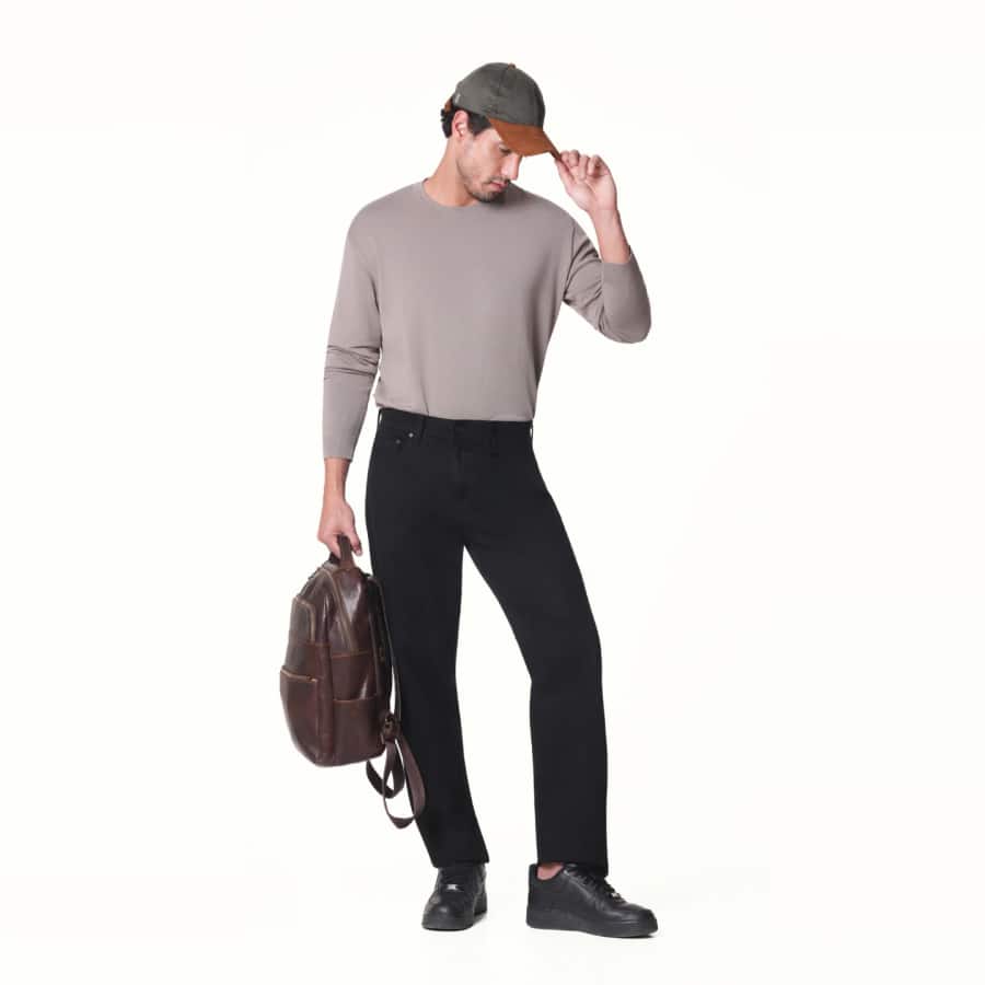 Vault Black Relaxed Fit Jeans