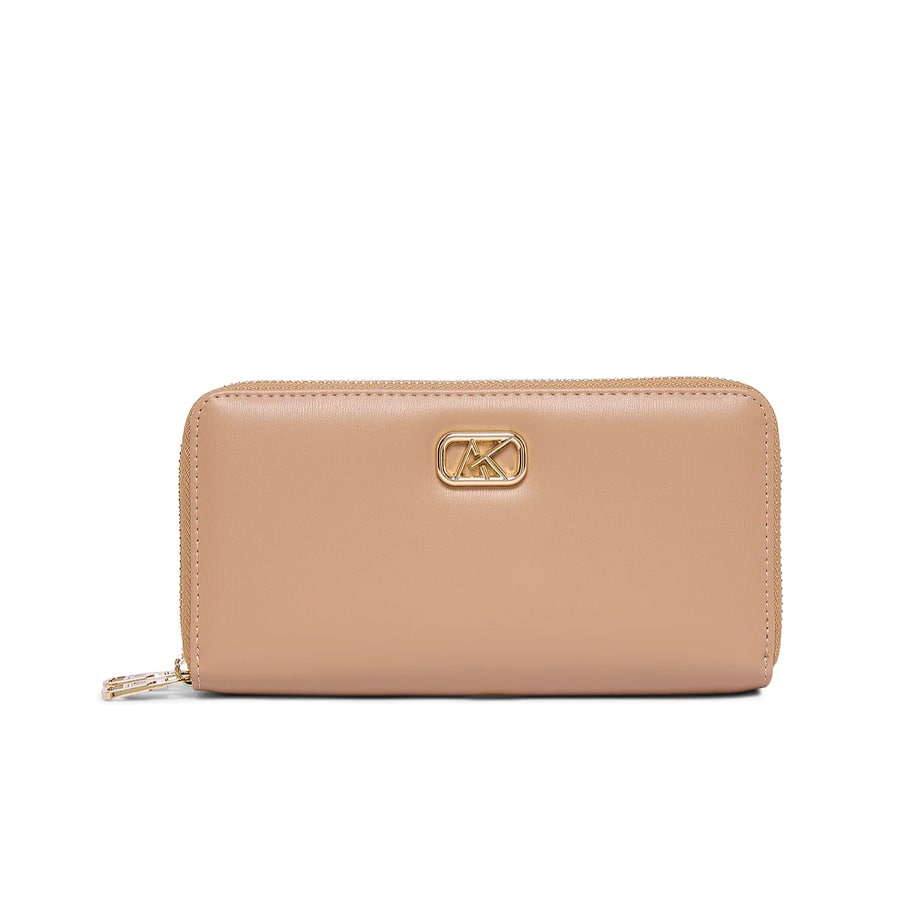 Wellsbury 2 Compartments Zip Around Large Wallet