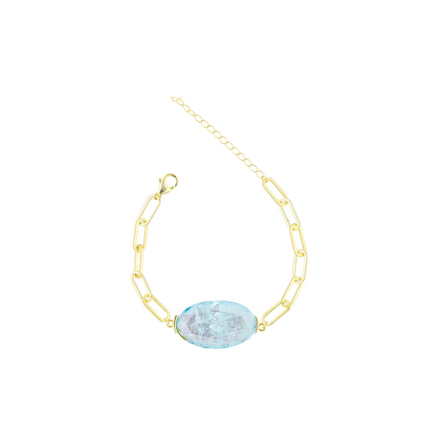 Light Blue Tranquil Radiance Tennis Bracelet