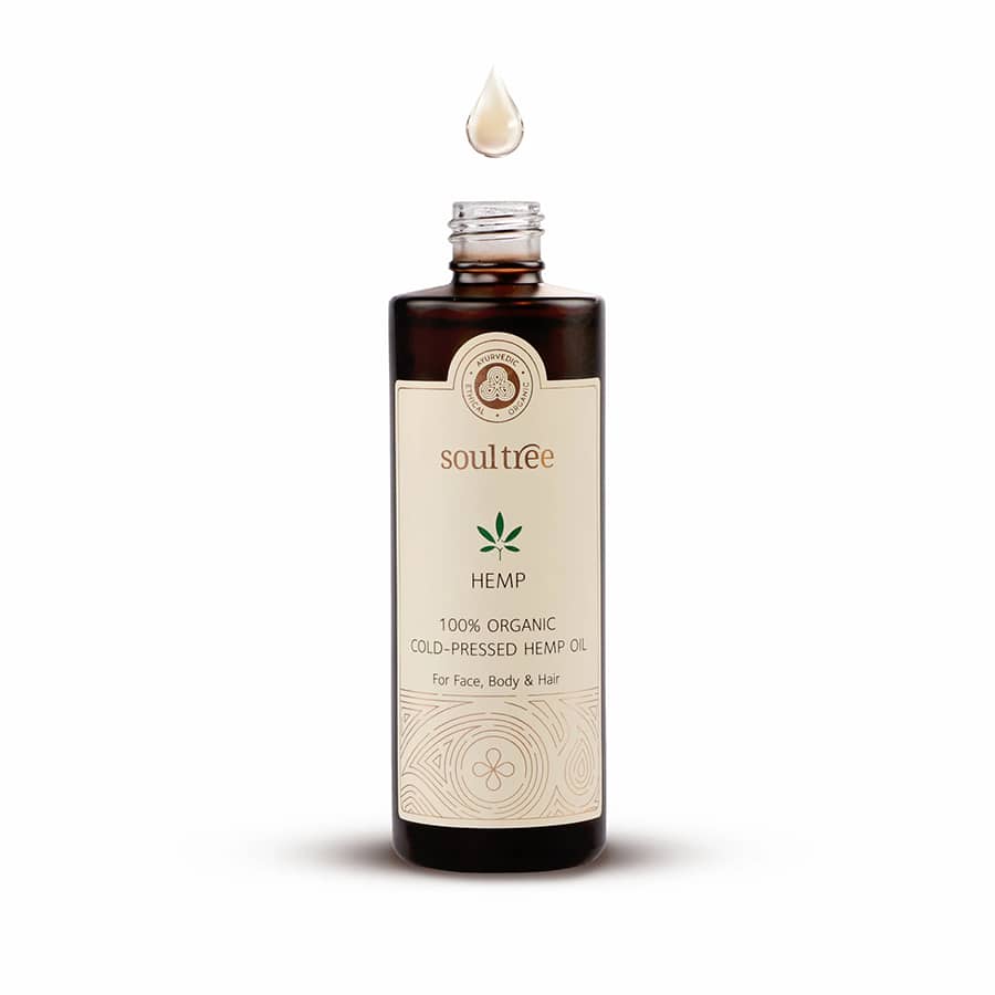 100% Organic Cold Pressed Hemp Oil