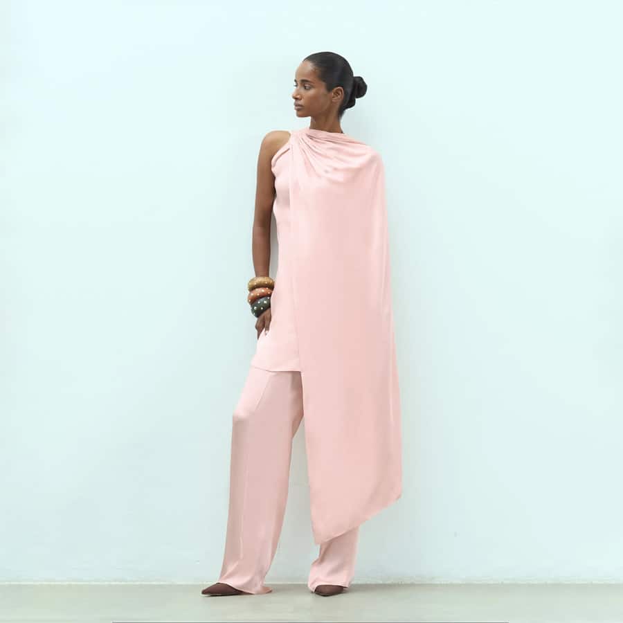 Blush taupe lilia set