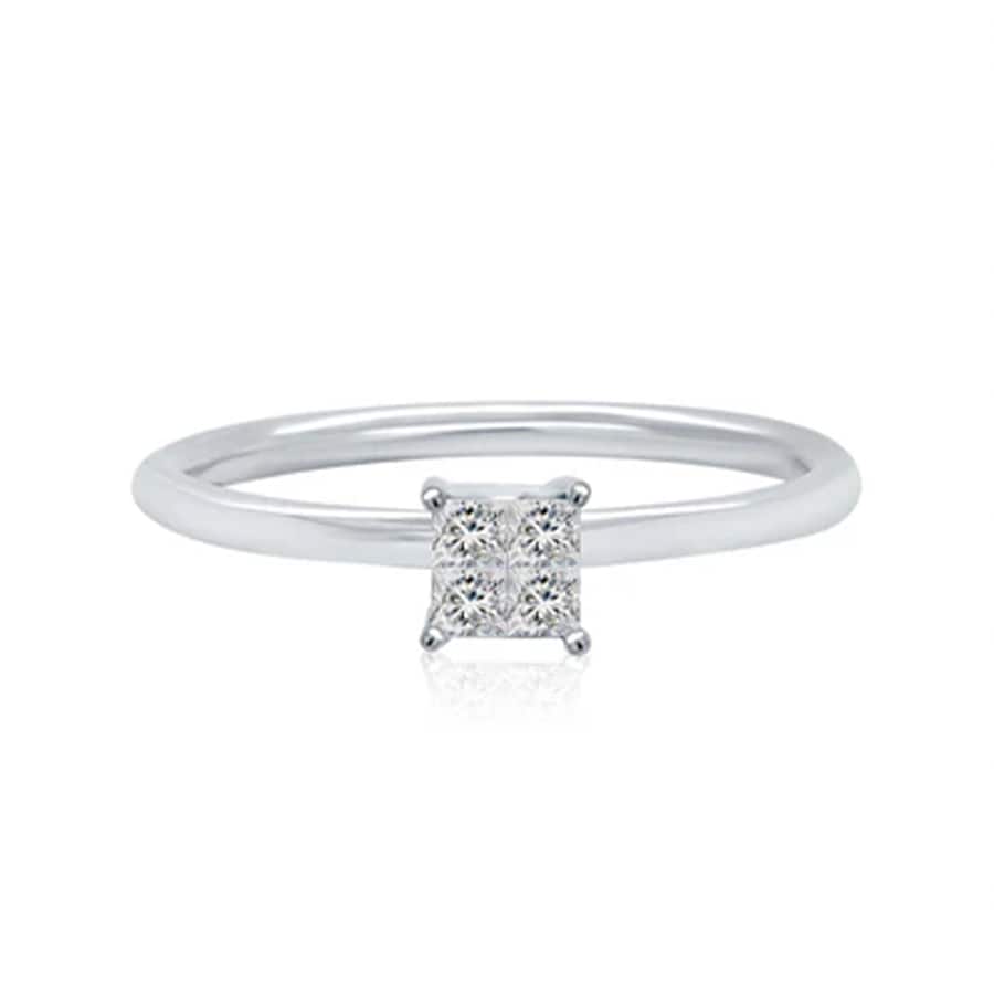 Sovereign Princess Cut Diamond Ring