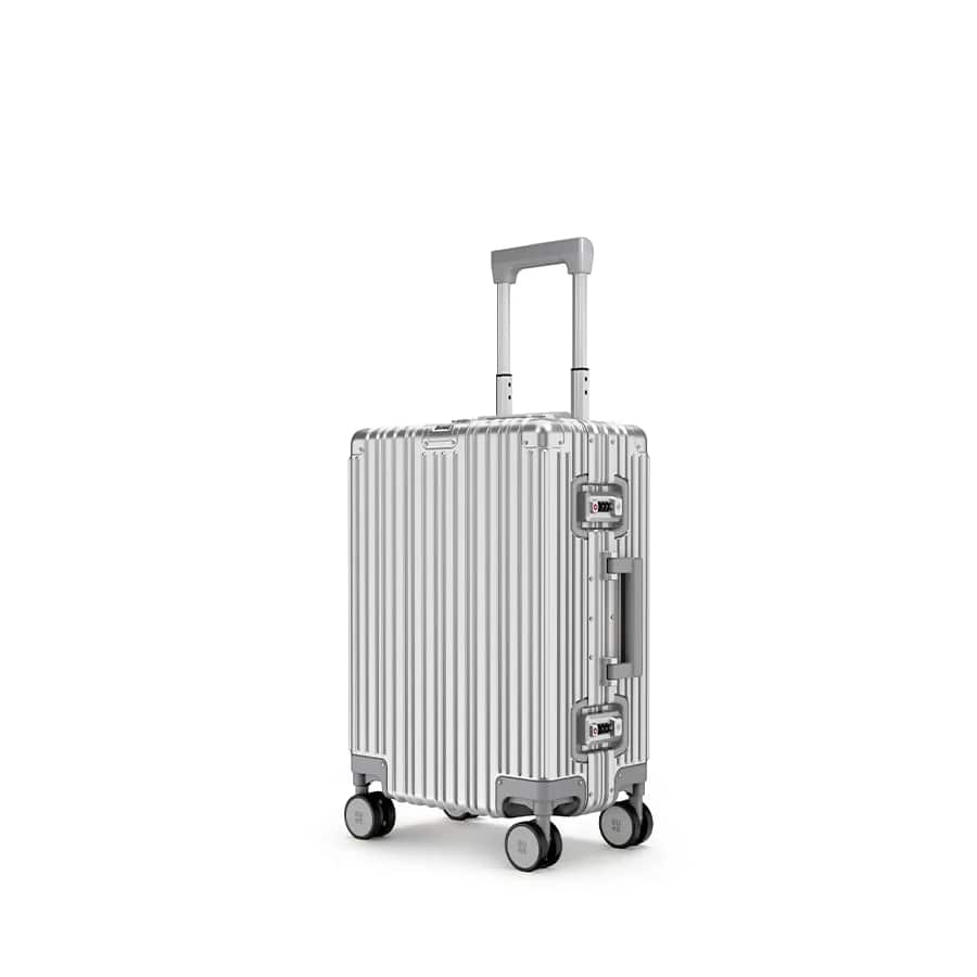 Aluminium Silver Cabin- Grey Wheels
