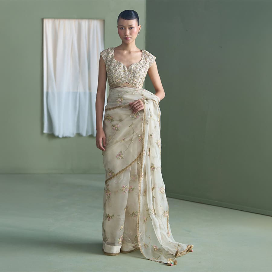 Cassia Jaal Saree