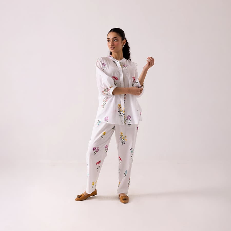 Jasmine Coord Set White