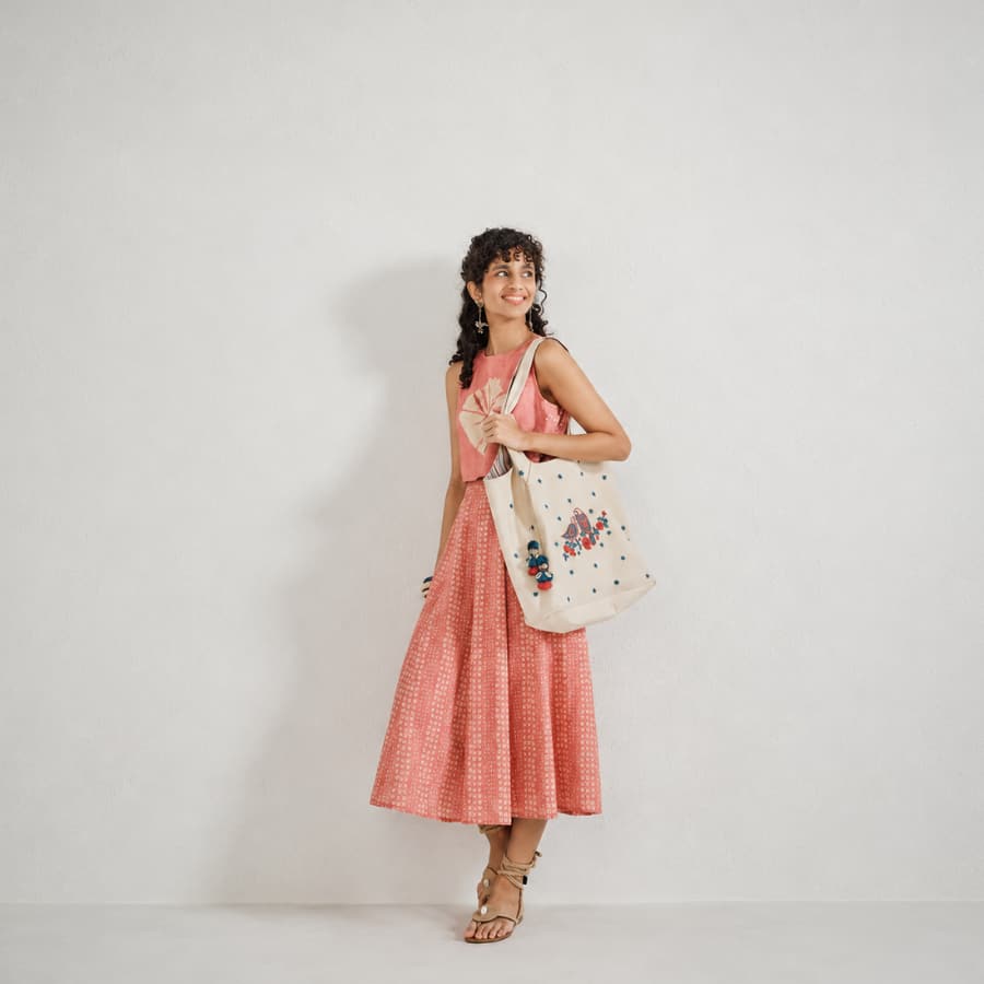 Gulabi Raah Skirt Set