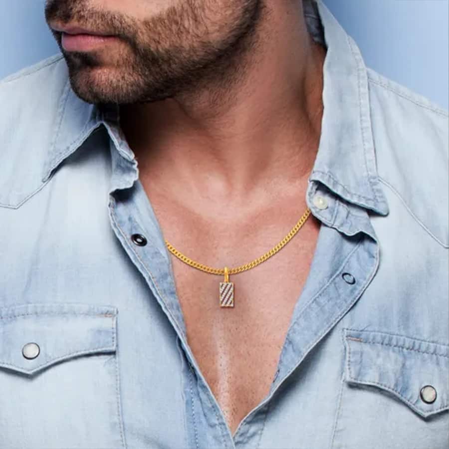 Embracing Casual Comfort Diamond Pendants For Men