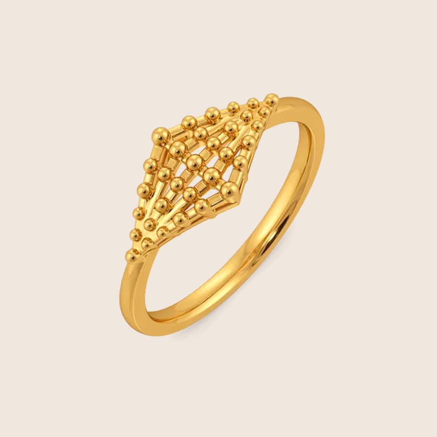 Golden Hour Gold Rings
