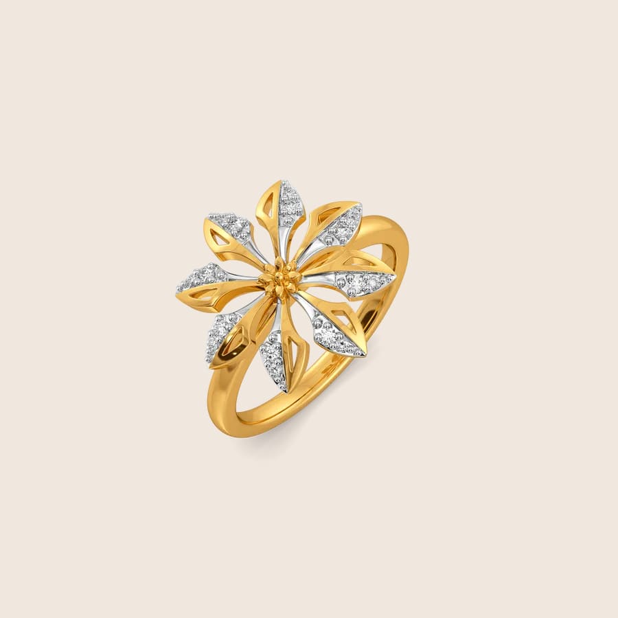 Blooms of Summer Diamond Rings