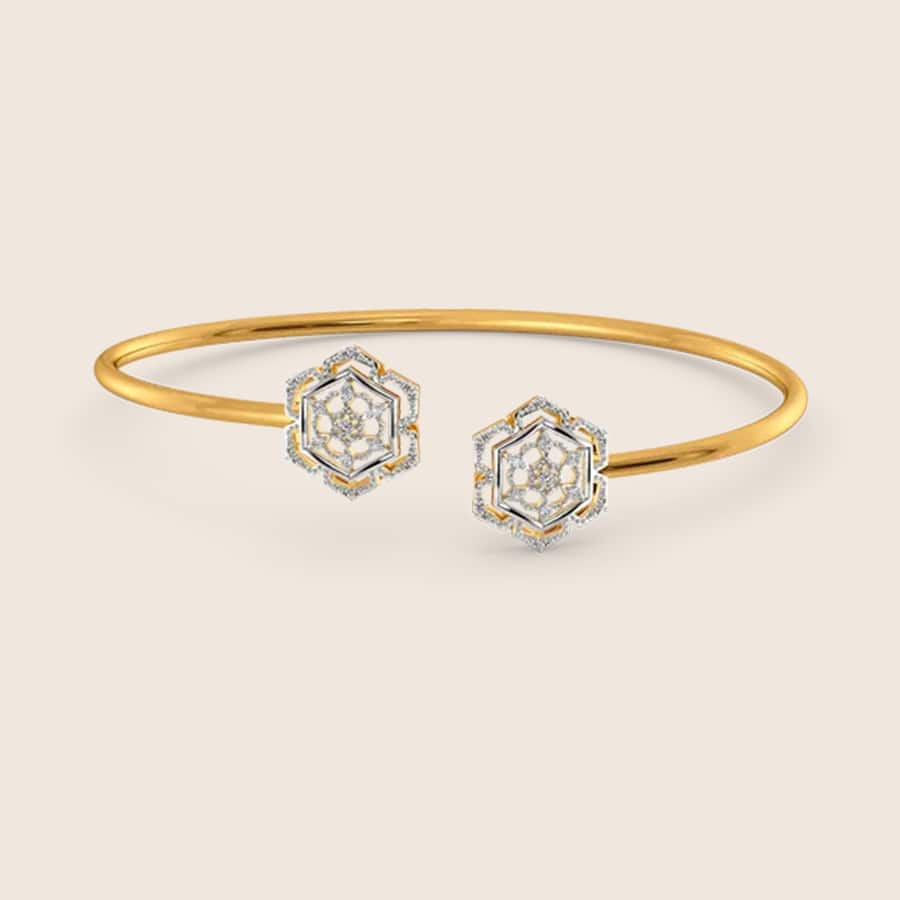 Dreamy Little Knots Diamond Bangles