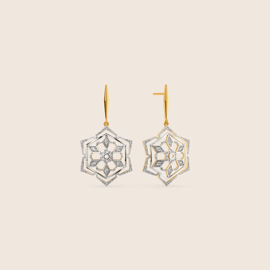 Dreamy Little Knots Diamond Earrings