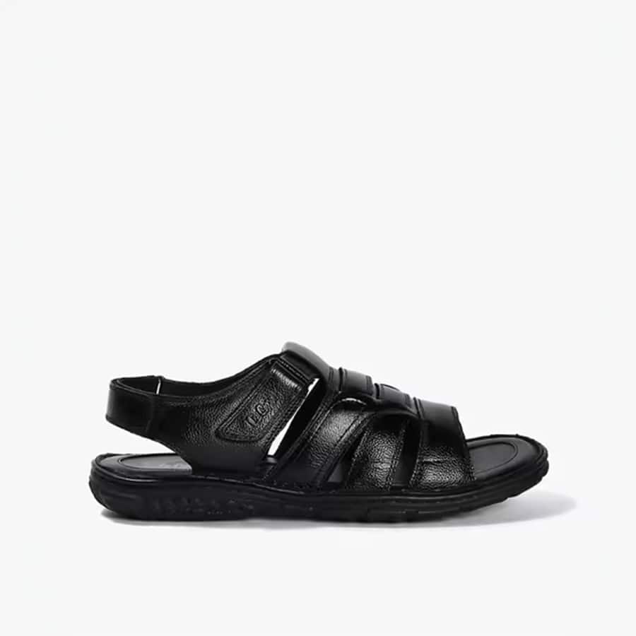 Men Multi-Strap Sandals with Velcro Closure