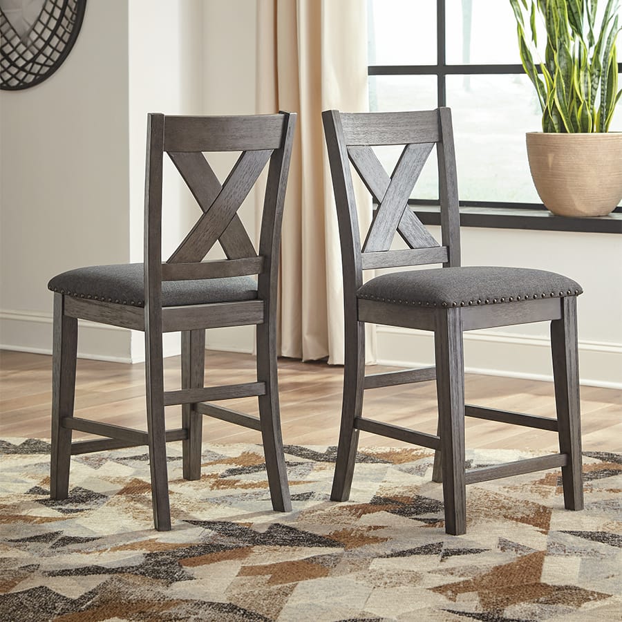 Caitbrook Counter Height Upholstered Bar Stool