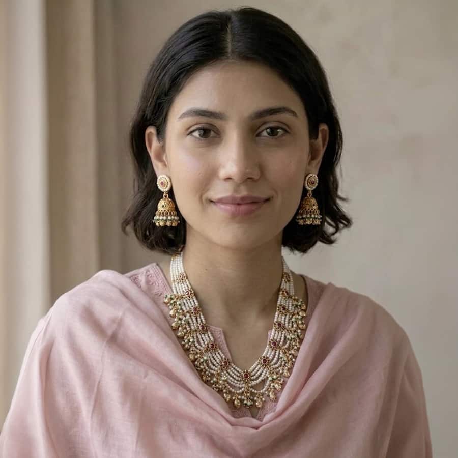 Nayra Pearl Necklace
