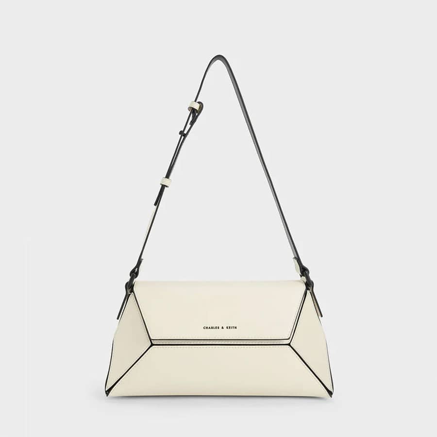 Nasrin Geometric Shoulder Bag - Multi