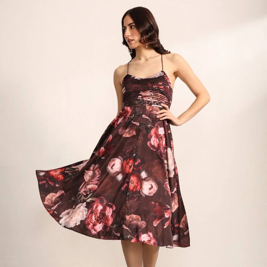 Demure Midi Dress