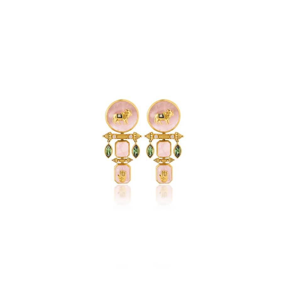 Gulaab Barfi Earrings