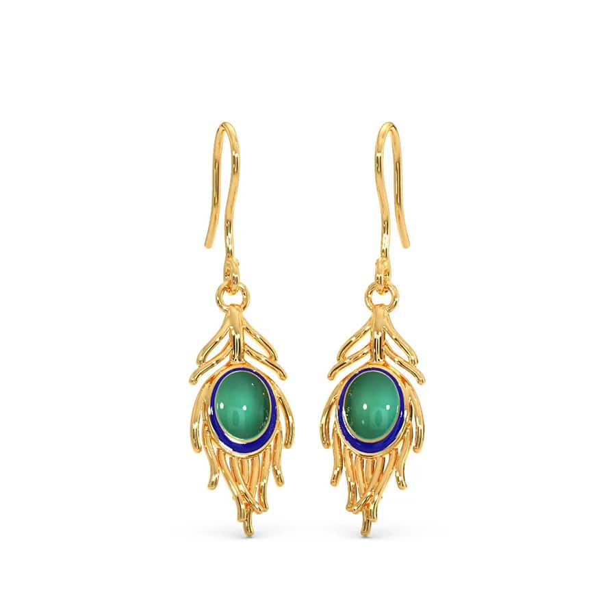 Kjarr Gold Earrings