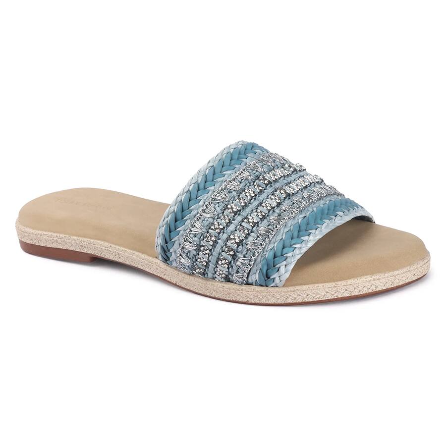 Casual Chic Embellished Slides