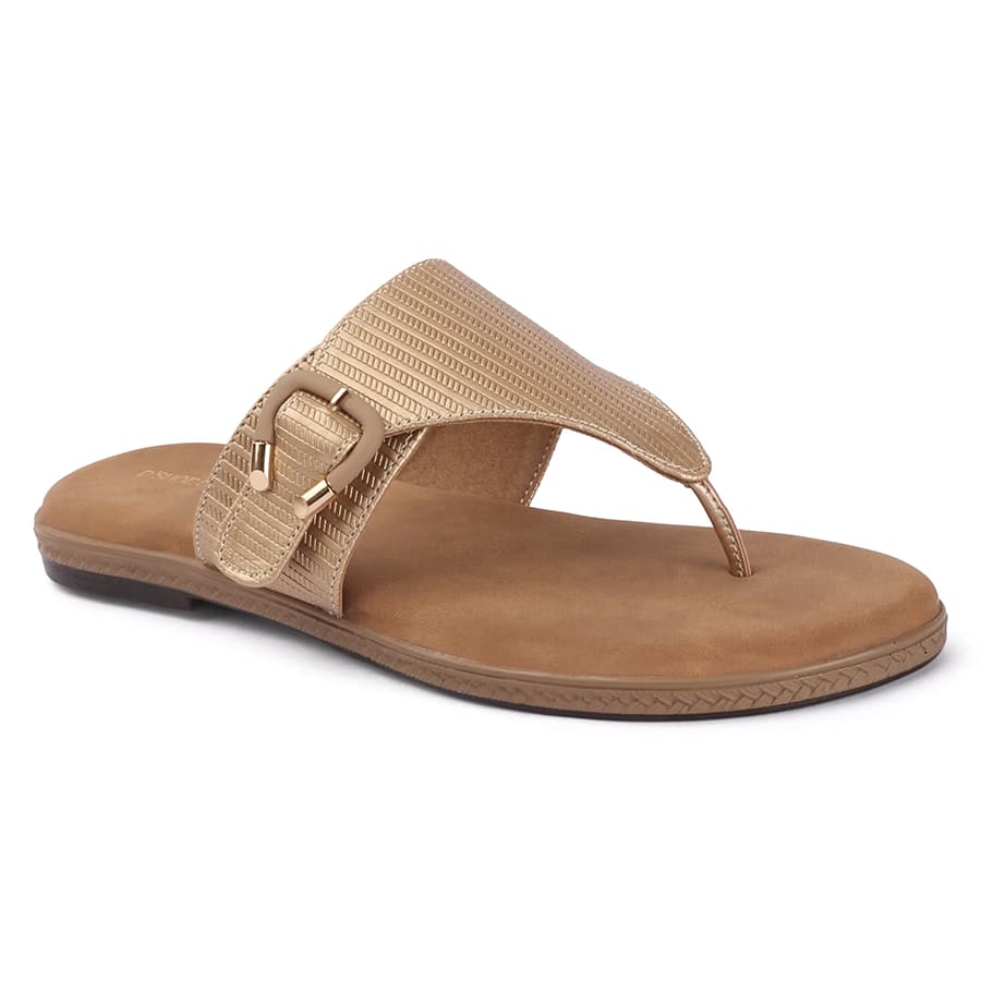 Champagne Gold Slingback Sandals