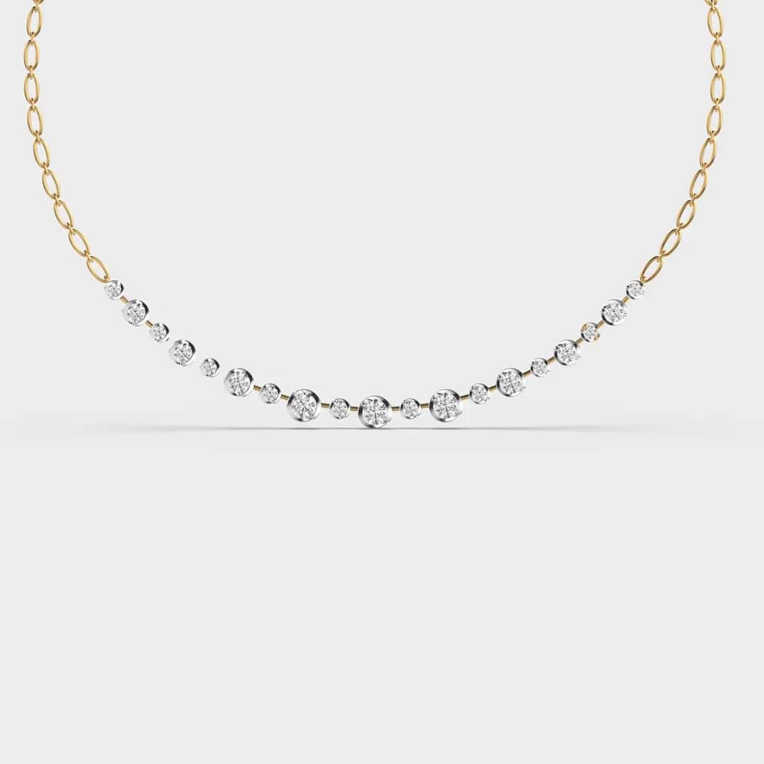 Anne of Grace Diamond Necklace