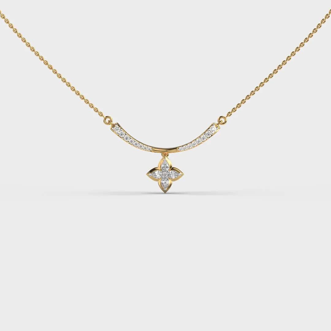 Dazzling Navira Diamond Necklace
